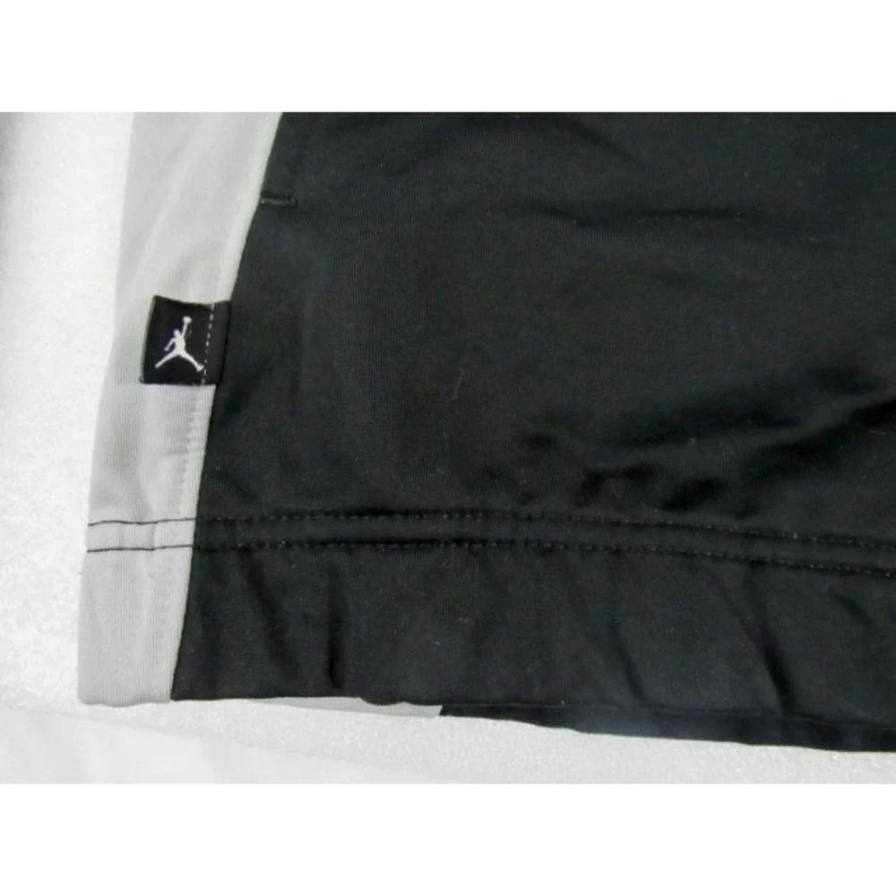 Nike Air Jordan Black/Gray Full Zip Warm Up  Jacket L Boys 12-13 yrs